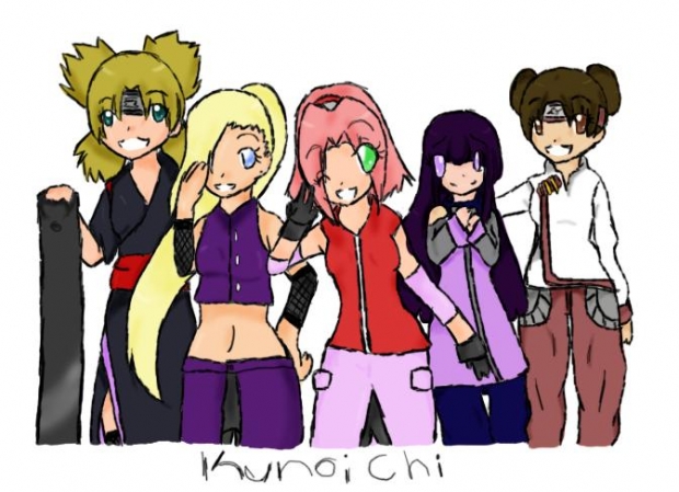 girls of naruto.