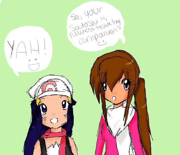 how jamie met hikari