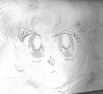 Scetch Of Sailor Moon