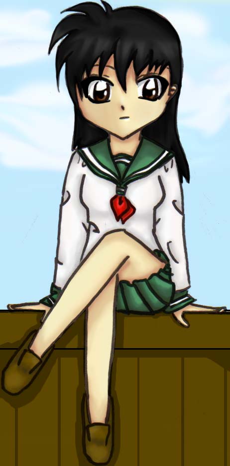 Kagome chibi (colored)