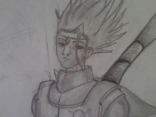 Crazy Haired Warrior