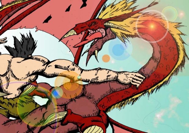 Man vs Dragon part 2