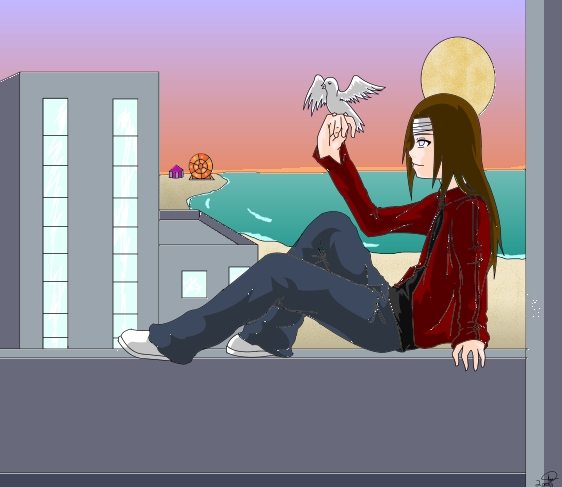 Clocks (Neji CrimsonANBU Request)