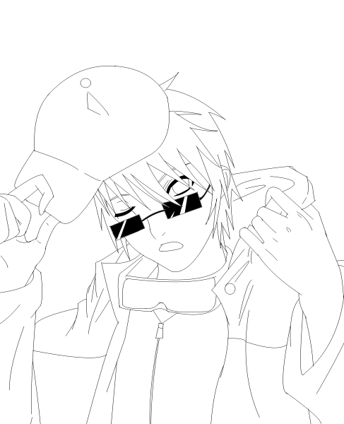 Aburame Ichirou (Lineart)