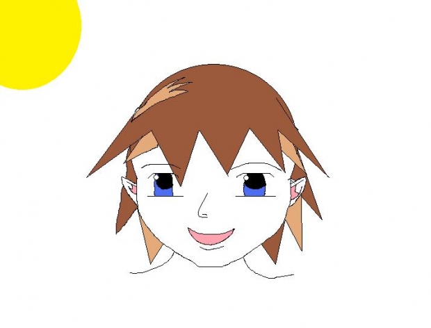 Paint anime head(practice session)