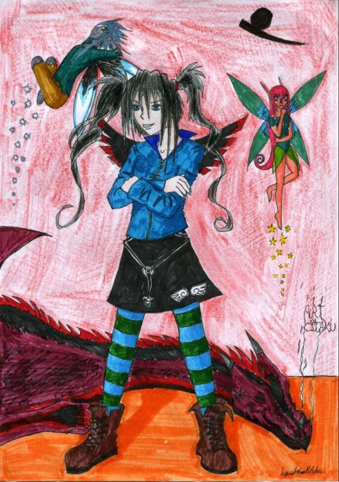 Self Potrait In Fantasy