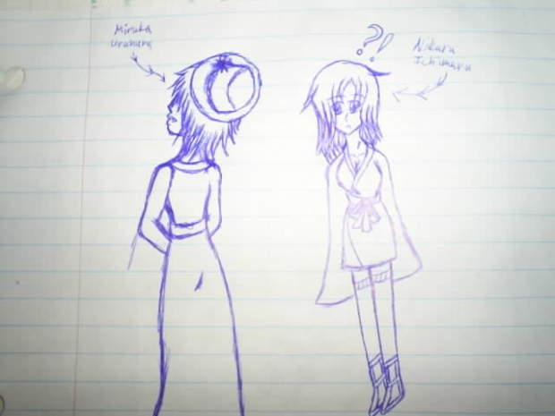 Miruka Urahara and Nikuru Ichimaru