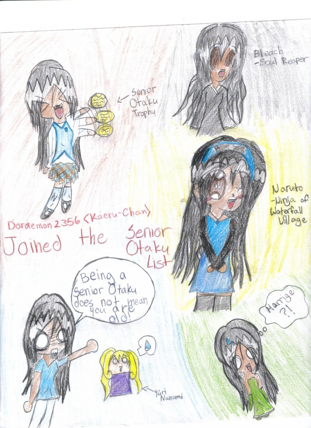 Doraemon2356 Joined the Senior Otaku List!