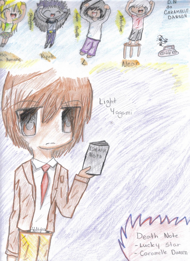Death Note-Lucky Star style