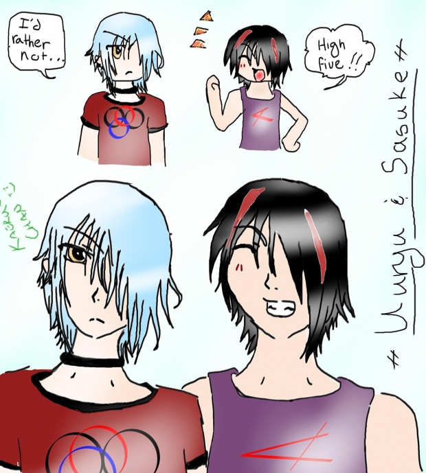 Challenge!-Uuryu and Sasuke