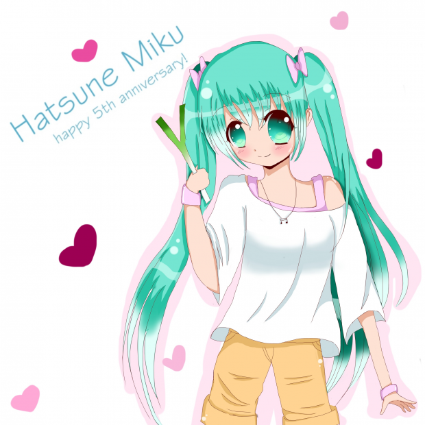 Happy Anniversary, Miku!