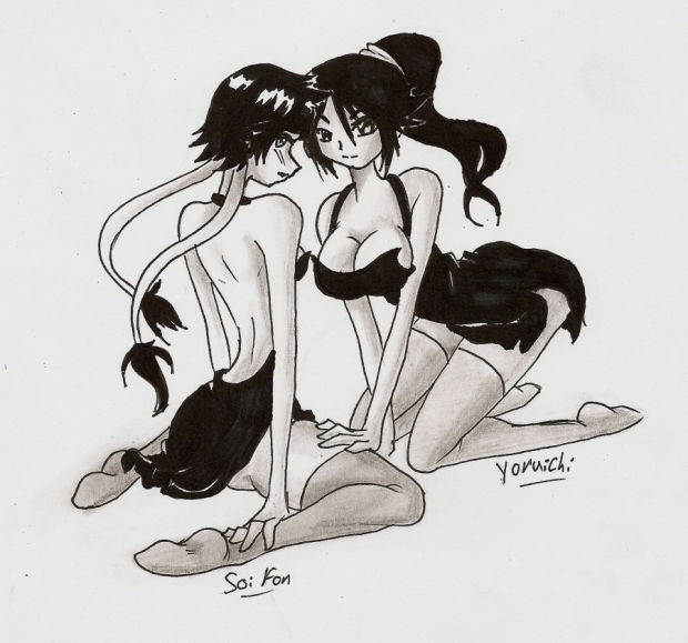 Soi-Fon x Yoruichi