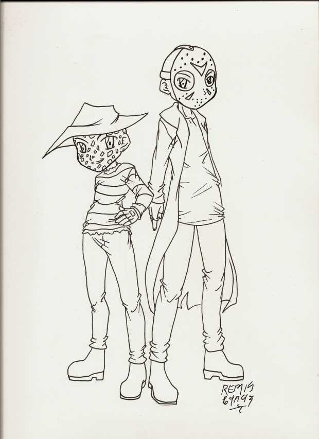 Freddy and Jason Chibis!