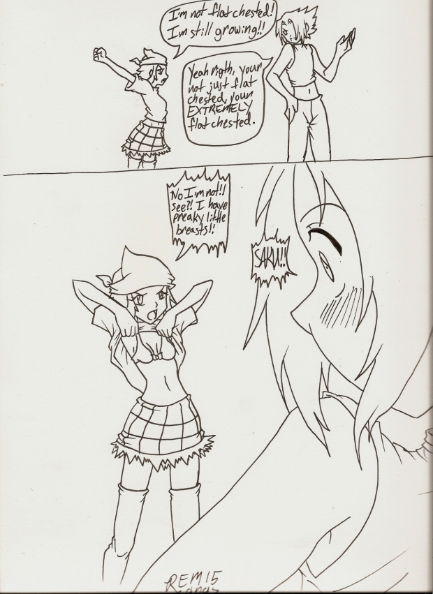 I'm Not Flat Chested!