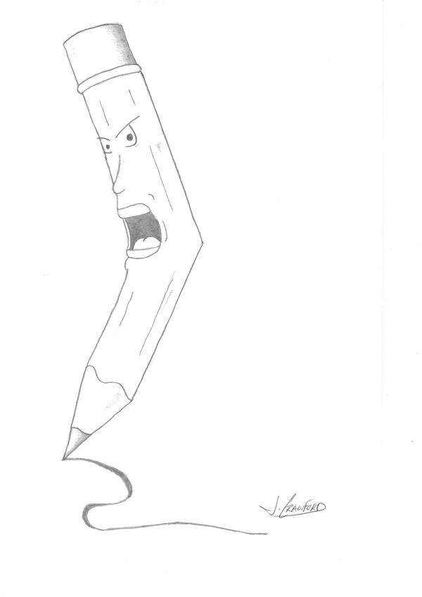 Angry Pencil