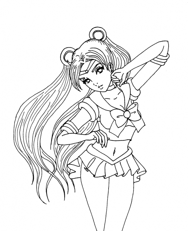 Color Me: Sexy Sailor Moon
