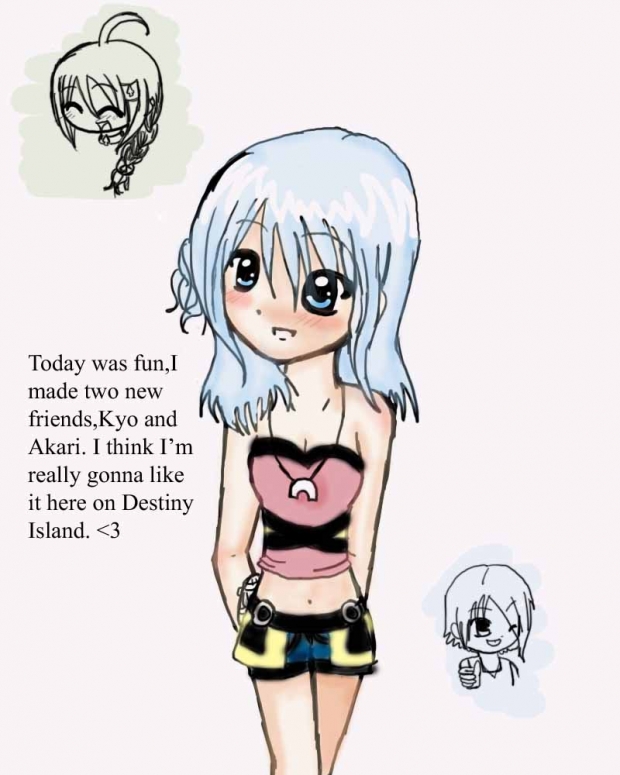 my kh comic ( SPOILER ) nya~!