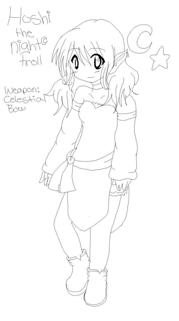 Hoshi The Troll ( for SonnyParadiseWish's Manga)