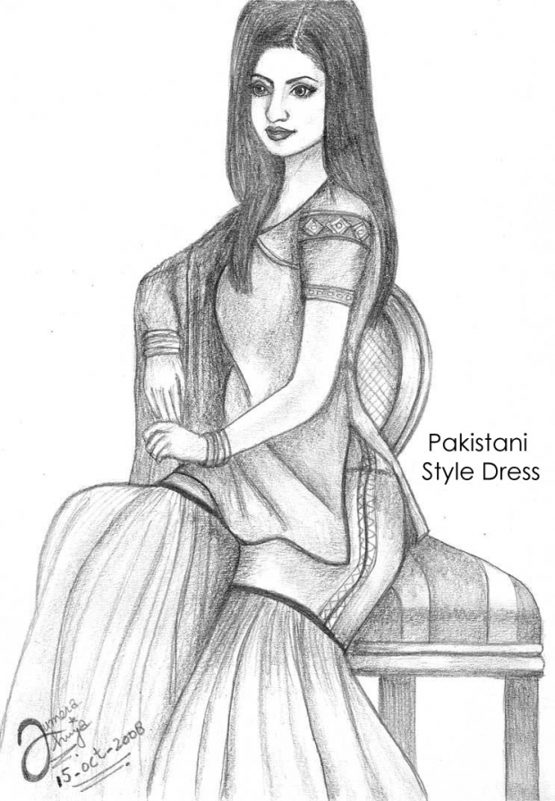 Pakistani Style Dress