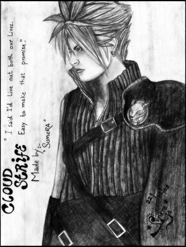 Cloud Strife BY ~Areemus~