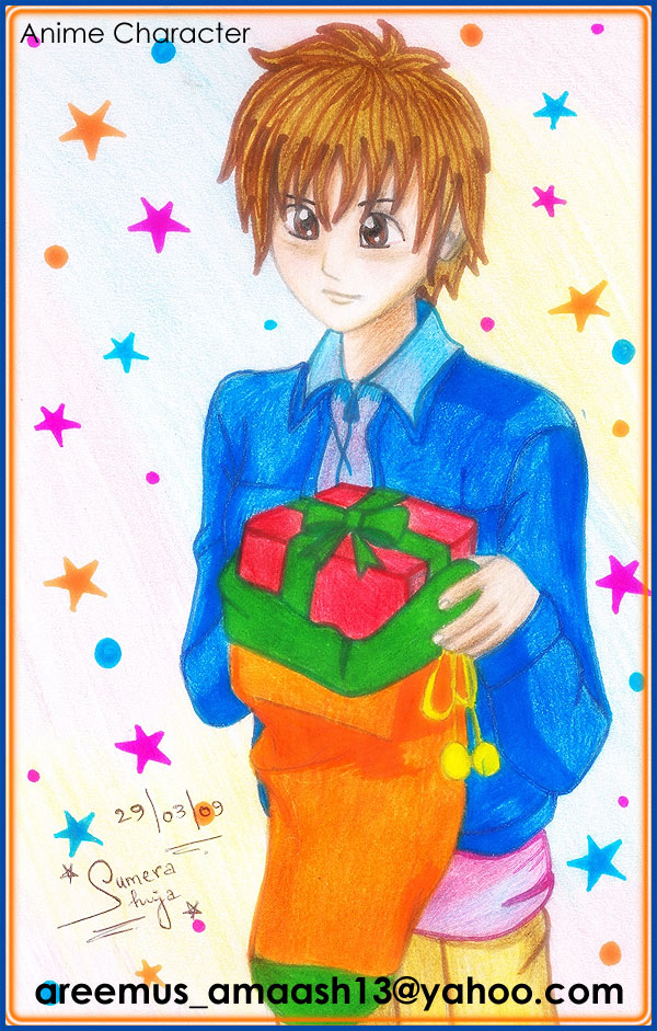 Anime Character - A boy