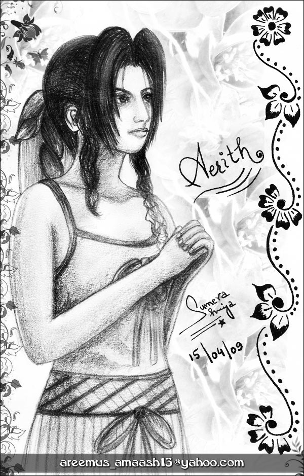 ~Aerith Sketch~ crisis core