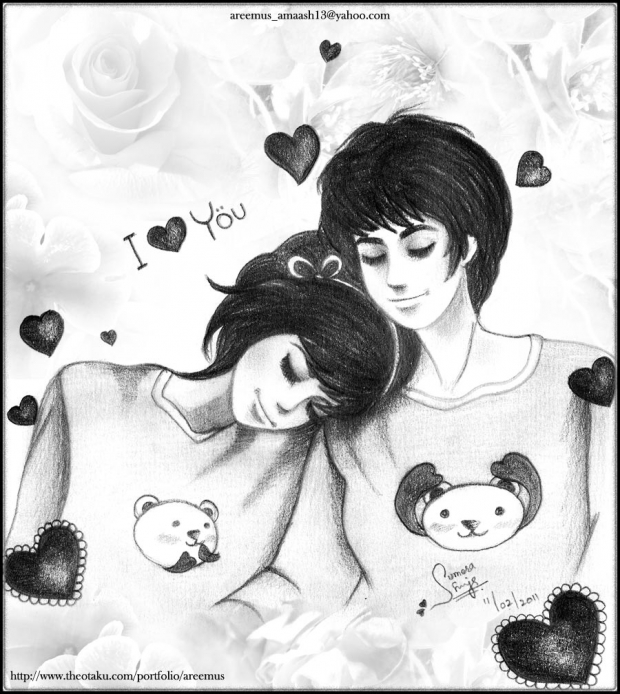~I love you-v.day art~