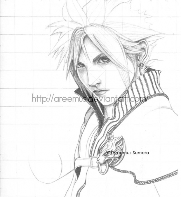 WIP of Cloud Strife