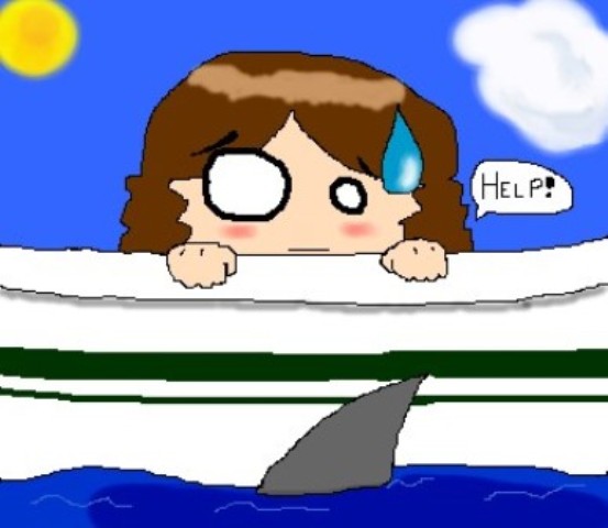 Me + Shark = Terrified