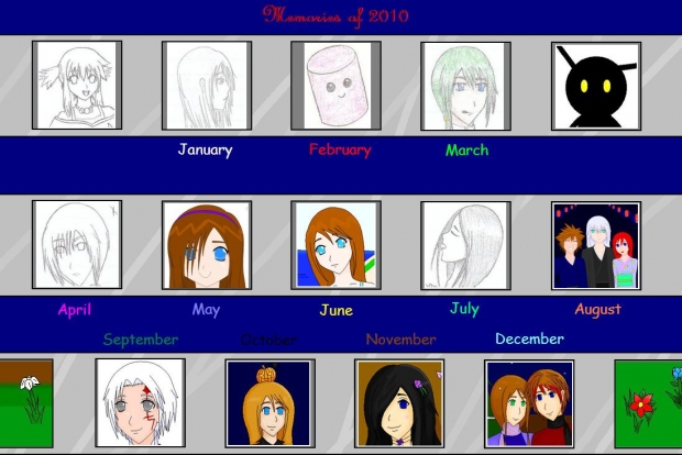 2010 Monthly Memories