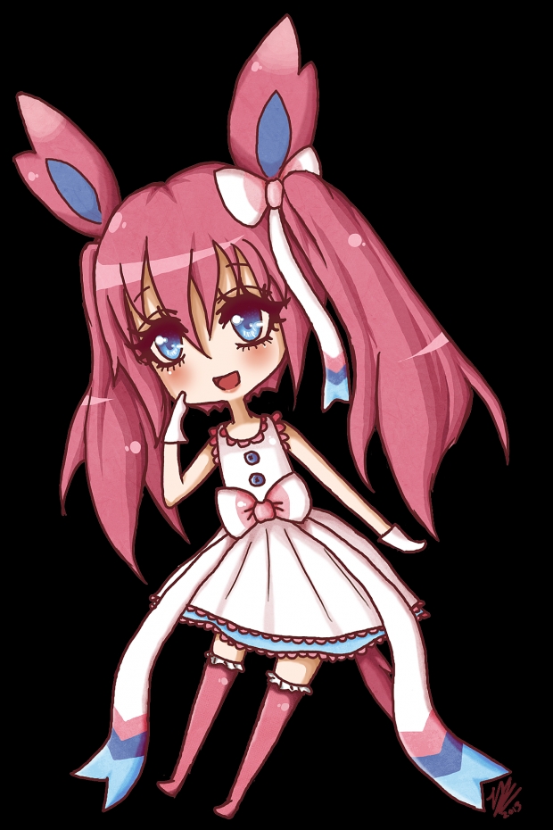 Sylveon Gijinka