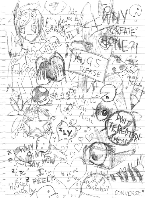 Sketch Dump of My Life May09