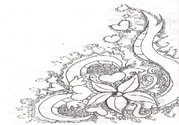 What I draw in Study Hall!