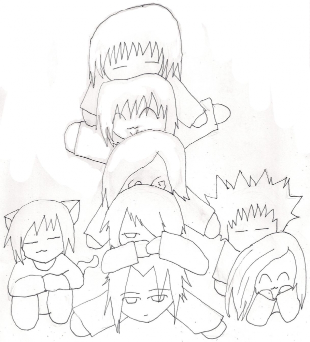 Organization Oblivion Elite Chibis