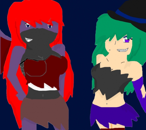 Halloweentown Aranane and Axami