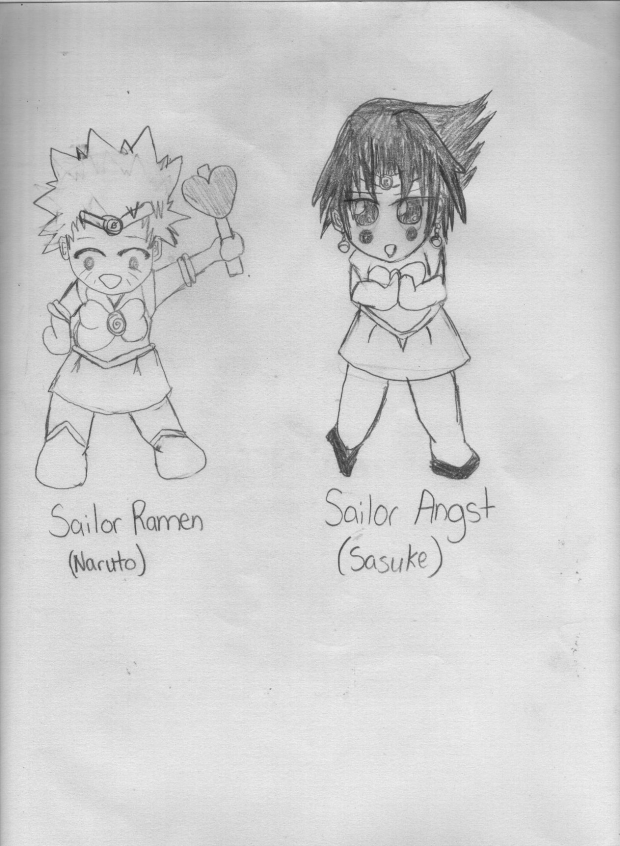 Sailor Moon: Naruto Style