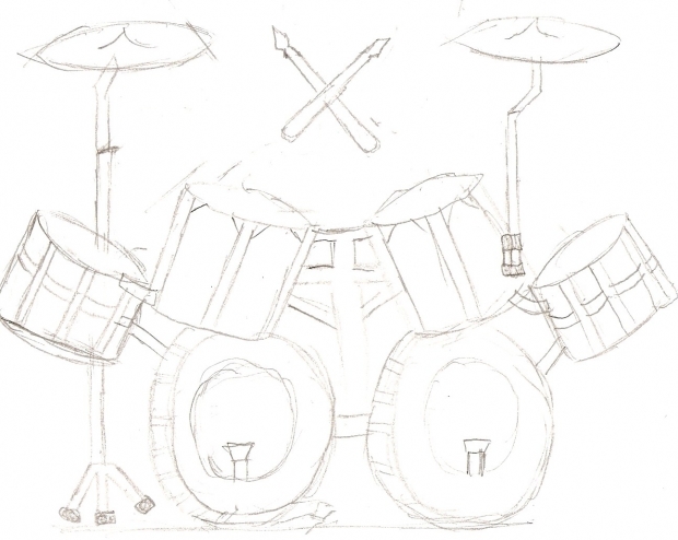 double bass drums