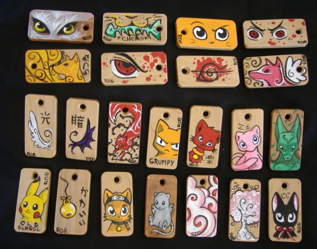 Tokyo in Tulsa Keychains Set 1