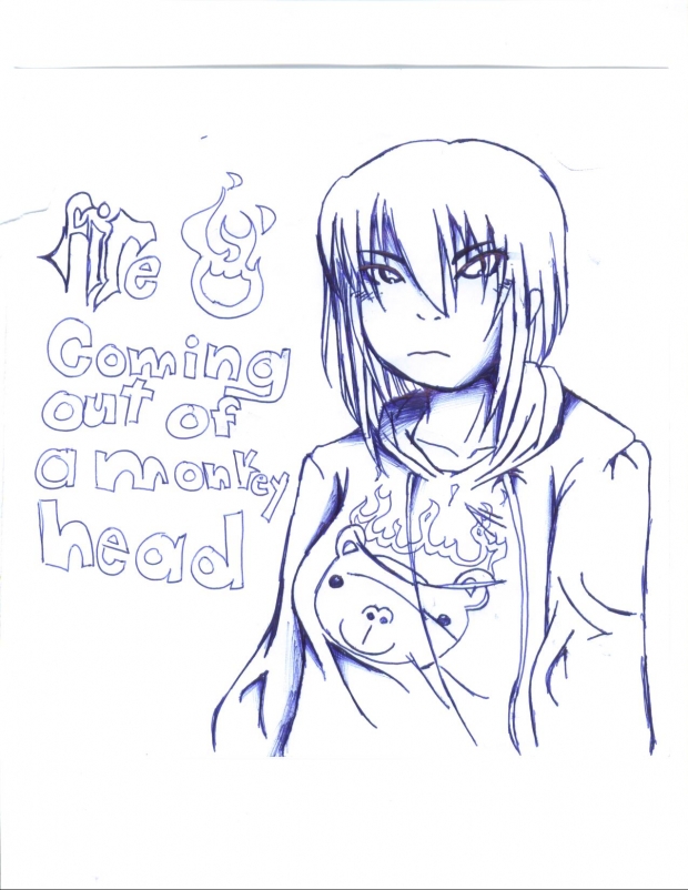 Fire Coming Outta A Monkeys Head