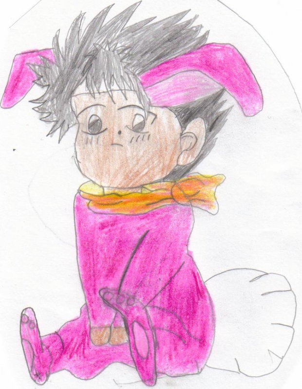 Hiei in Bunny Suit