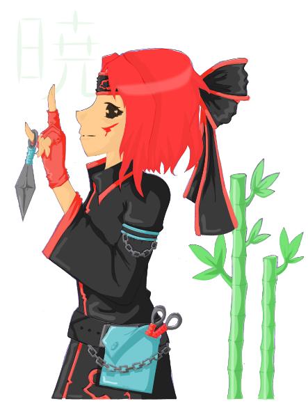 Akatsuki Me for LuckyChan101