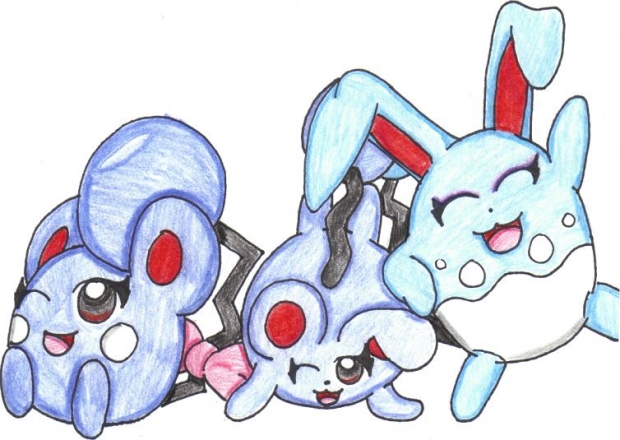 Azurill, Marill & Azumarill