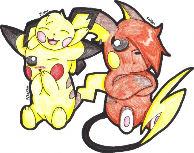 Pichu, Pikachu, Raichu