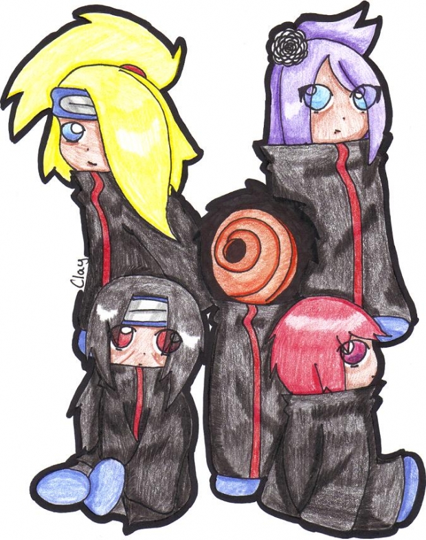 The Ninja Club Akatsuki Gang