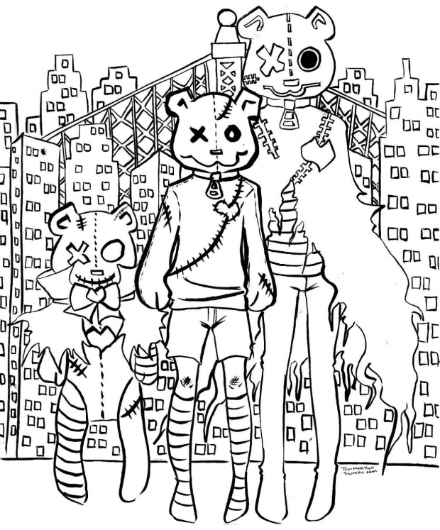 City Bears (Lineart)