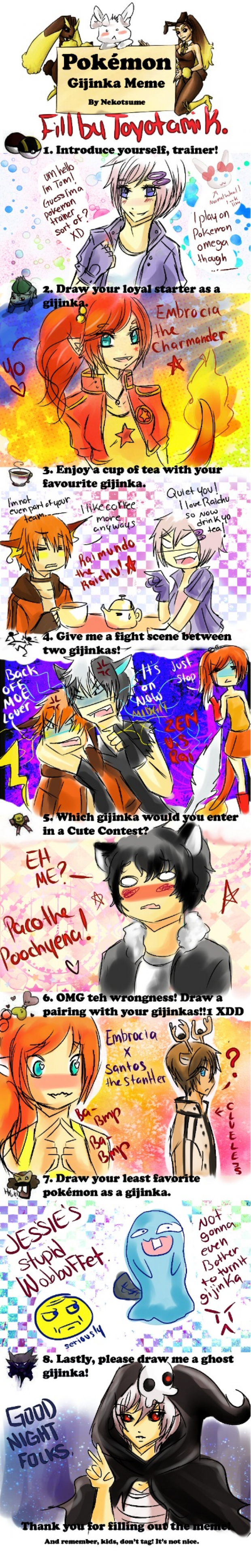 My poke gijinka meme....