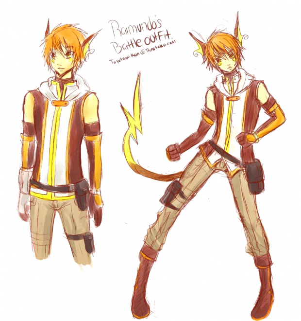 RmD Battle Outfit[old sketch]