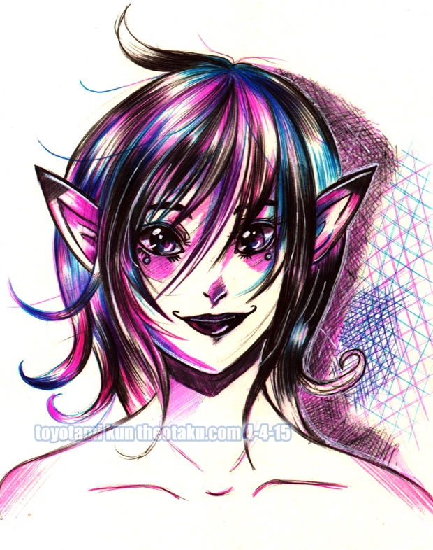Elf Girl Portrait.