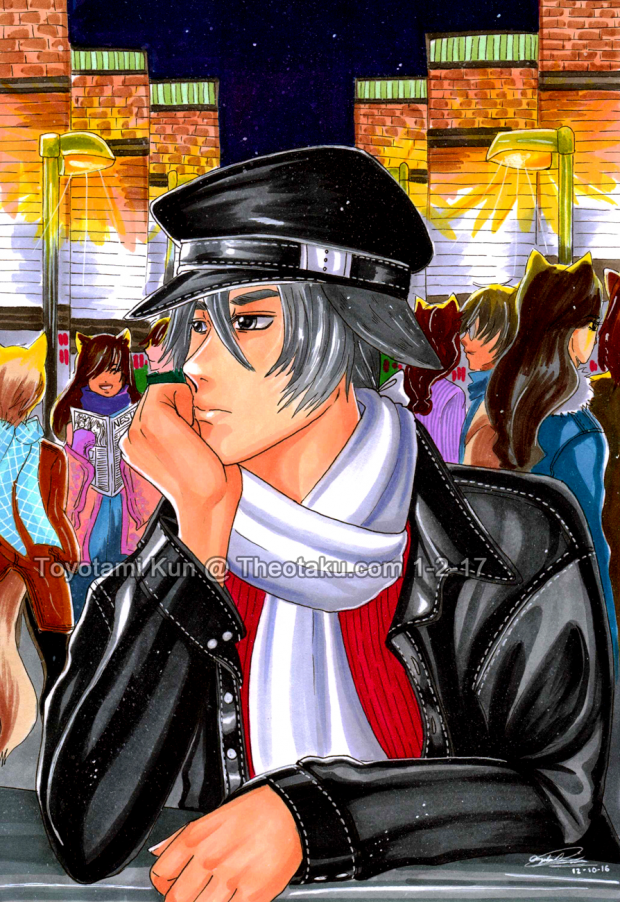 Waiting for you on a cold night.