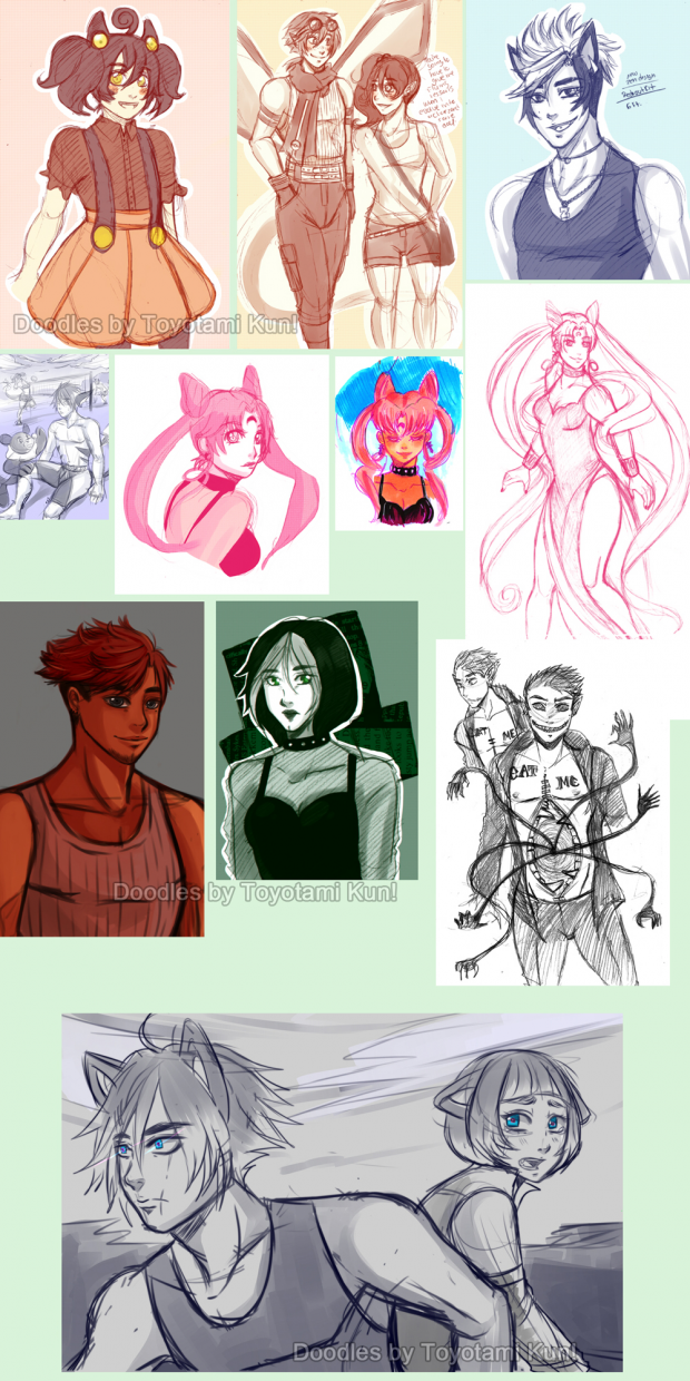 TMK: June sketch Dump
